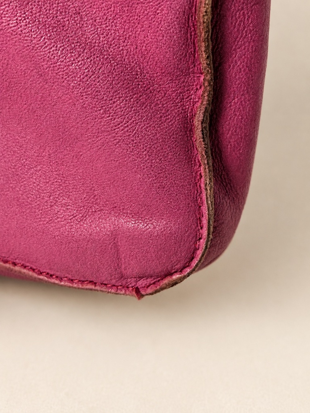 Hermes Milo Clou de Selle Pink Fuchsia Lambskin Crossbody Bag COA - Picture 13 of 16